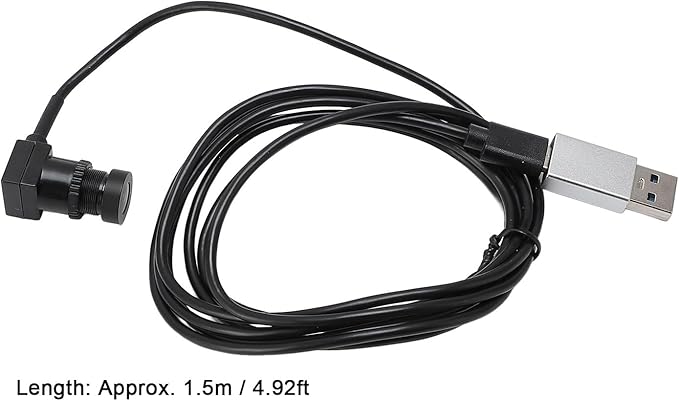 Pomya 1080P HD Webcam with Microphone USB Mini Web Cam with 1.5m Cable Type C Plug and Play Camera for Smartphone Laptop Computer Used for Live Streaming Online Calling