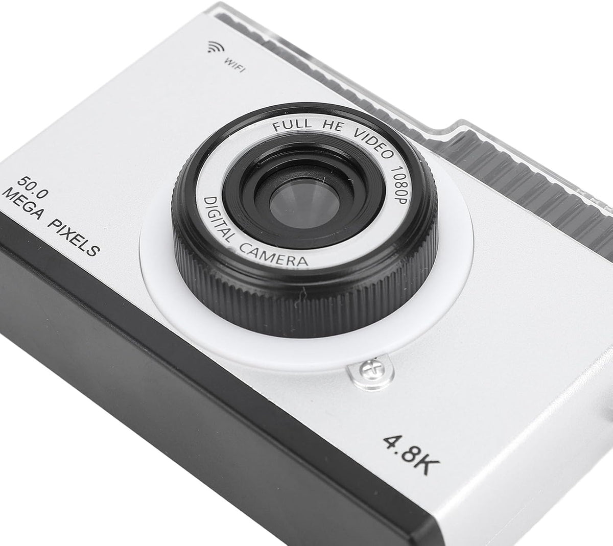 48M 1080P 8X MP3 Retro Compact Digital Camera Zoom with Playback Filters Frames Screen for Photography Enthusiasts