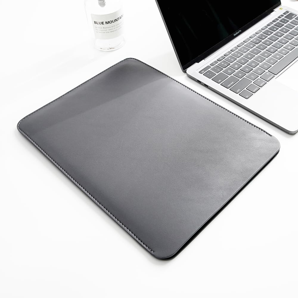 Laptop Sleeve 14 Inch Compatible with New 14 inch MacBook Pro A2992/2918 M3 A2442, A2779, Surface Laptop 13.5 Color Dark Grey