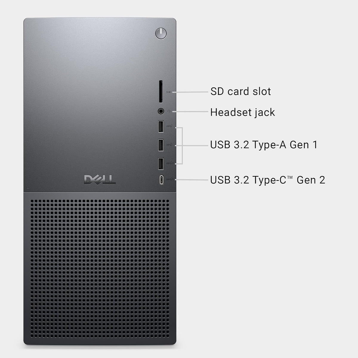 Dell Tower Plus EBT2250 Desktop Computer - Series 2 Intel Core Ultra 9 285 24-Core Processor up to 5.6 GHz, 64GB DDR5 RAM, 16TB (2 x 8TB) SSD, Intel UHD Graphics 770, Windows 11 Pro, Graphite