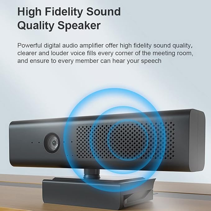 1080P Webcam for W/Built-in Mic Mute Button and Privacy Cover Plug&ampfor Play for Laptop Computer