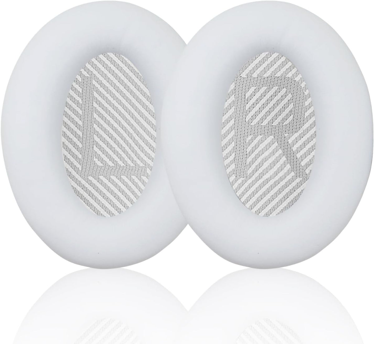 Replacement Earpads Cushions for Bose QuietComfort 35 & Quiet Comfort 35 II, Headphones Ear Covers Ear Pads for Bose QC35/QC35II/25/15 QC2 / Ae2 / Ae2i / Ae2W / Sound Link/Sound True-White