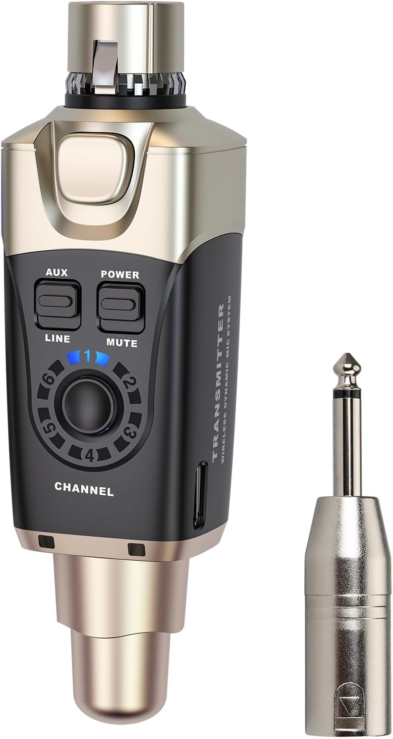 Xvive U45 Wireless in Ear Monitor System Transmitter, 5.8ghz IEM System (Transmitter Only