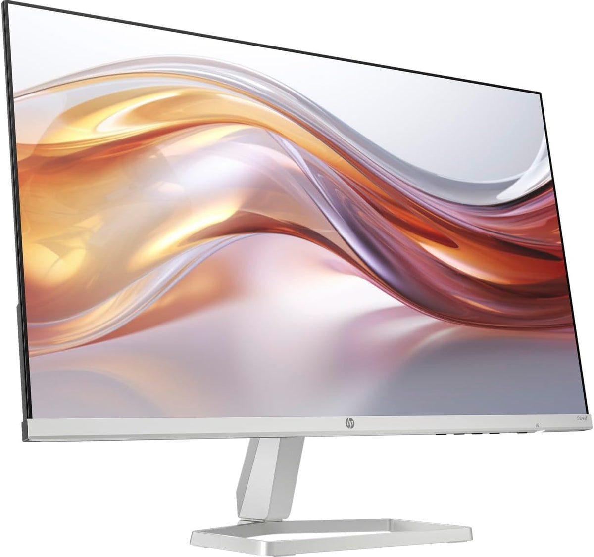 HP Series 5 524sf Monitor (Replaces M24f) 24" IPS FHD 300 nits Display, -5 to +25 Degrees Adjustable Tilt, Flicker Free, Anti-Glare, 1x HDMI, Black/Silver w/Dockztorm HUB USB Port Expander (2 Pack)