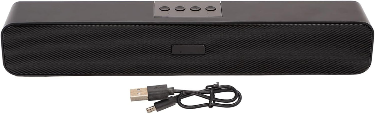 EIMSOAH 5.0 5 Soundbar Bluetooth Speaker with Playback Modes, Noise Reduction Surround Sound for Home Use