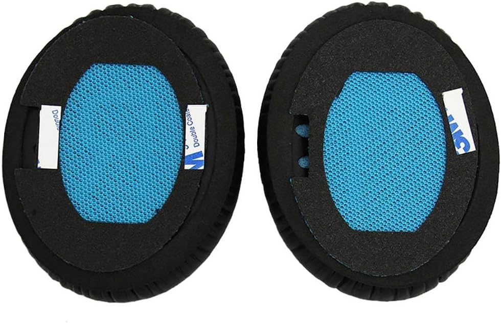 Replacement Ear Cushions Headphone Earpads for Bose QuietComfort 35 (QC35) & Quiet Comfort 35 II (QC35 ii) QuietComfort 15 QC15 QC25 QC2 Ae2 Ae2i Ae2w/SoundTrue SoundLink (QC35 QC15 QC25 QC2 earpads)
