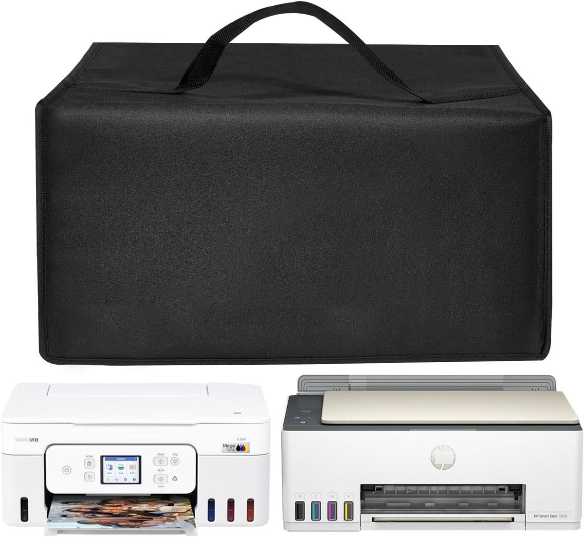 600D G3290 5000 Printer Dust Cover Heavy Duty Nylon Antistatic Waterproof Convenient Protective Case for Canon Mobile