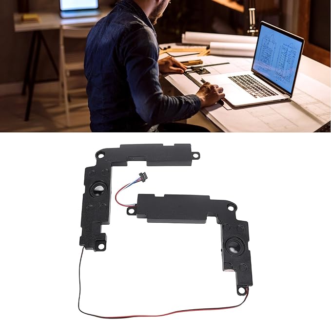 POCREATION Laptop Speaker for 15 7548 7547 Sound Quality Easy Installation with Connectors