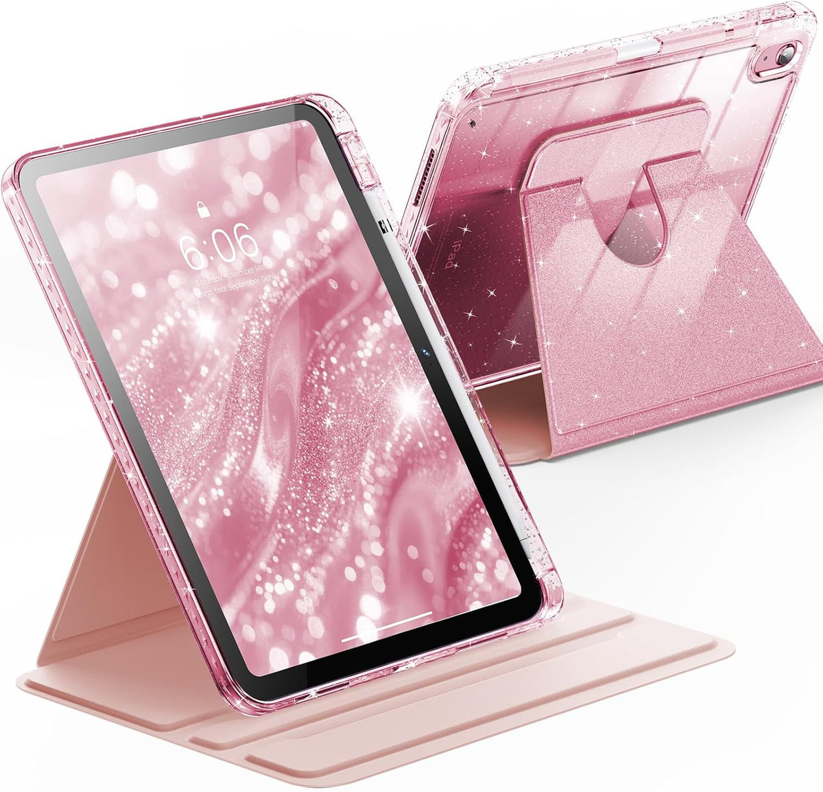 INFILAND A16 11-inch 11th 10th 10.9 Inch 360 Case for iPad Generation, iPad Generation Case for Kids, Girls, Rotating