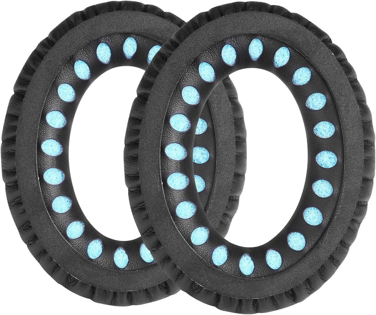 QC35 Replacement Ear Pads,Replacement Ear Pads for Bose QC35 & QC35ii (QuietComfort 35) Headphones - Softer Leather, Memory Foam, Extra Durability