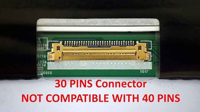 New LCD Replacement Screen 15.6 Inch FHD 1920x1080 IPS 30 Pin Matte for HP L51625-JD1 L51625-JD2 L51625-JD3 for Laptop/Display/Screen/LCD Application