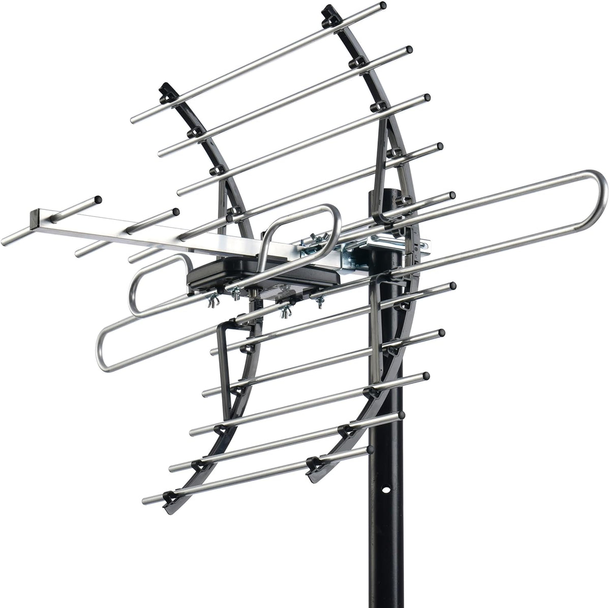 cekay 8K, 4K, 1080P UHD-8905) Outdoor HDTV Antenna Supports HD for Smart and Older TVs, VHF UHF, Weather-Resistant