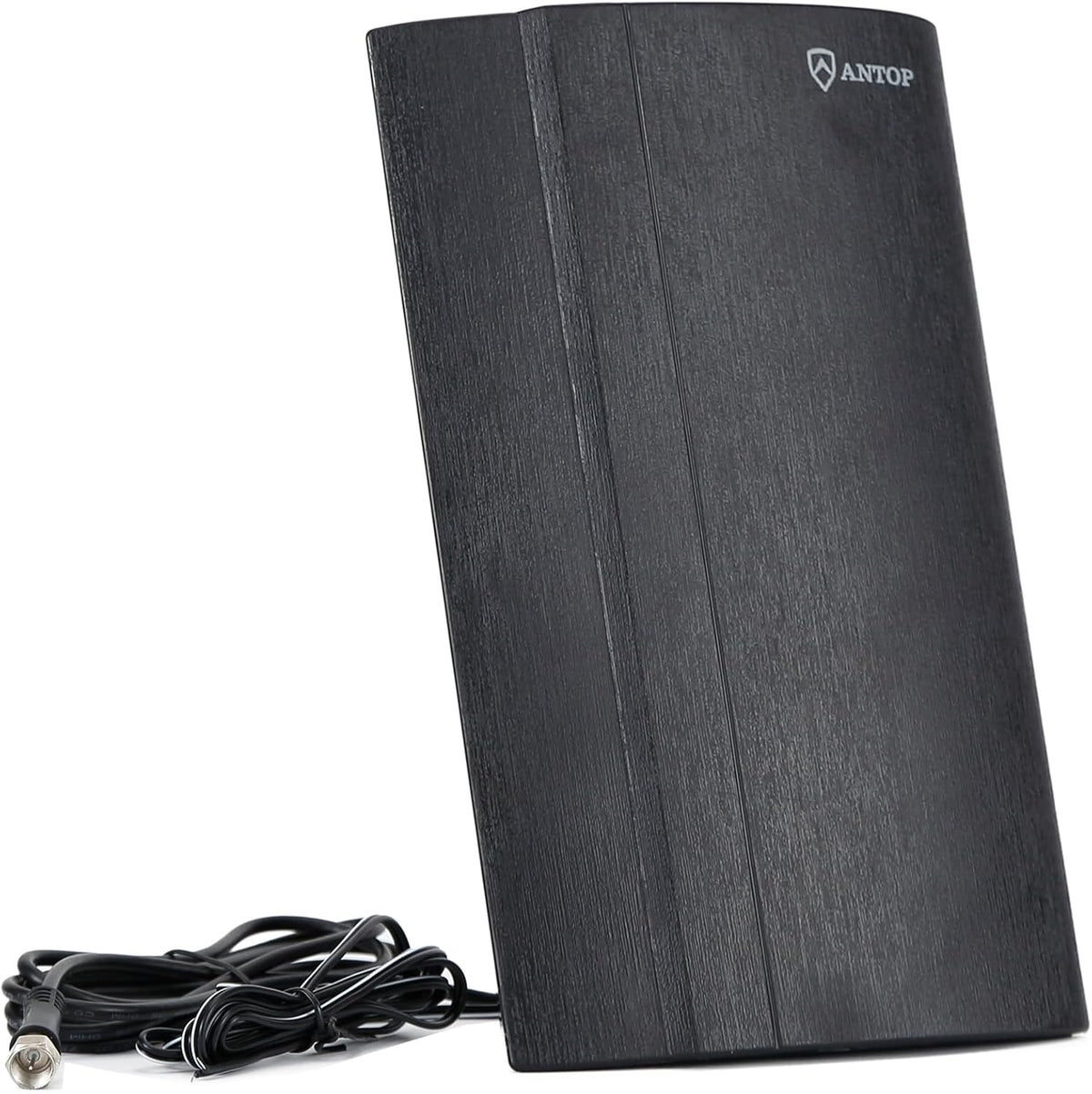 AntennaMastsRus Digital Amplified AM/FM Radio Antenna Indoor for Universal Stereo Radio Audio Signal RF Broadcast