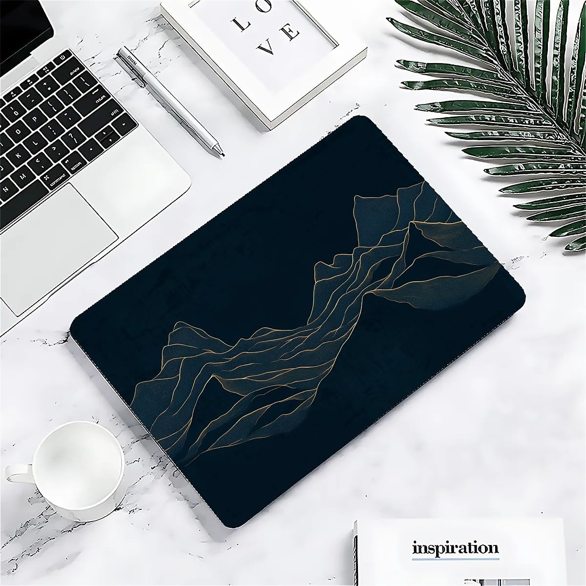 Compatible with MacBook Air 13.3 13.6 Inch Case 2022 2021 2020 2019 Plastic Hard Shell Case Cover,13.3 Pro(A1706/A1708/A1989/A2159/A2289/A2338), Dark Mountains
