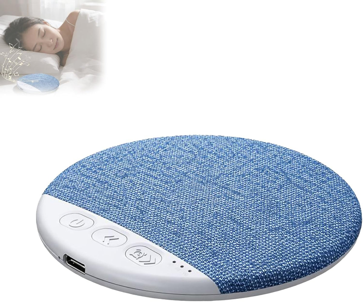 Ikokei 5.4 Pillow Speaker for Sleeping, Mini Portable Ultra Slim Blue-Tooth Under Pillow Speaker with White Noise Timer