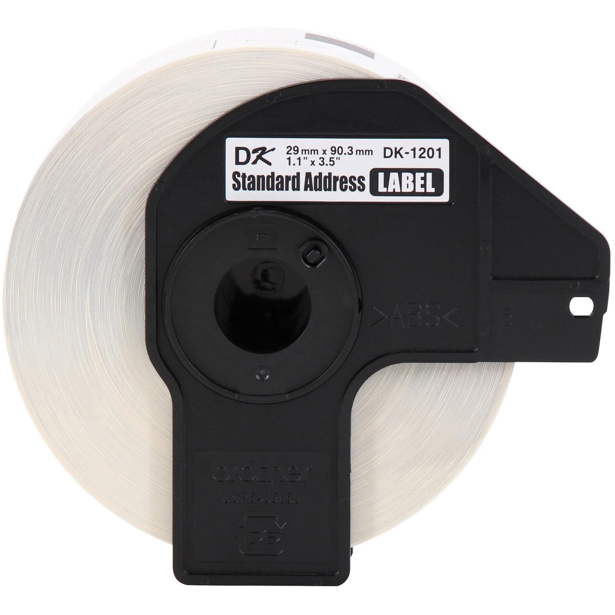 Brother Genuine DK1201 Die-Cut Standard Rolled Address Labels for QL Printers, (DK1201)