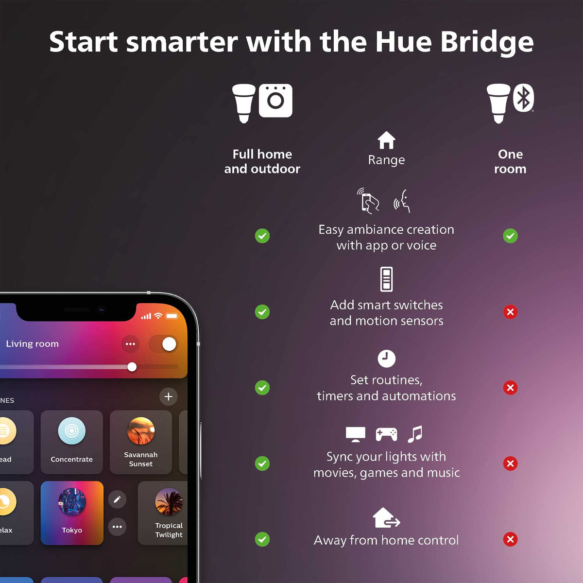 Philips Hue Secure Camera Mount with Ground Spike - 1 Pack