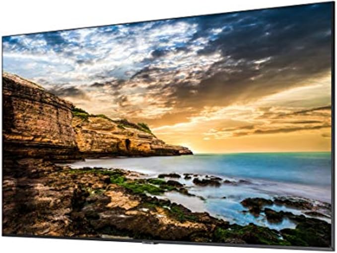 SAMSUNG Business QE50T 50-inch 4K UHD 3840x2160 LED Commercial Signage Display HDMI USB Speakers 3-Yr Wrnty 16/7 Operation 300 nit (LH50QETELGCXGO) Black