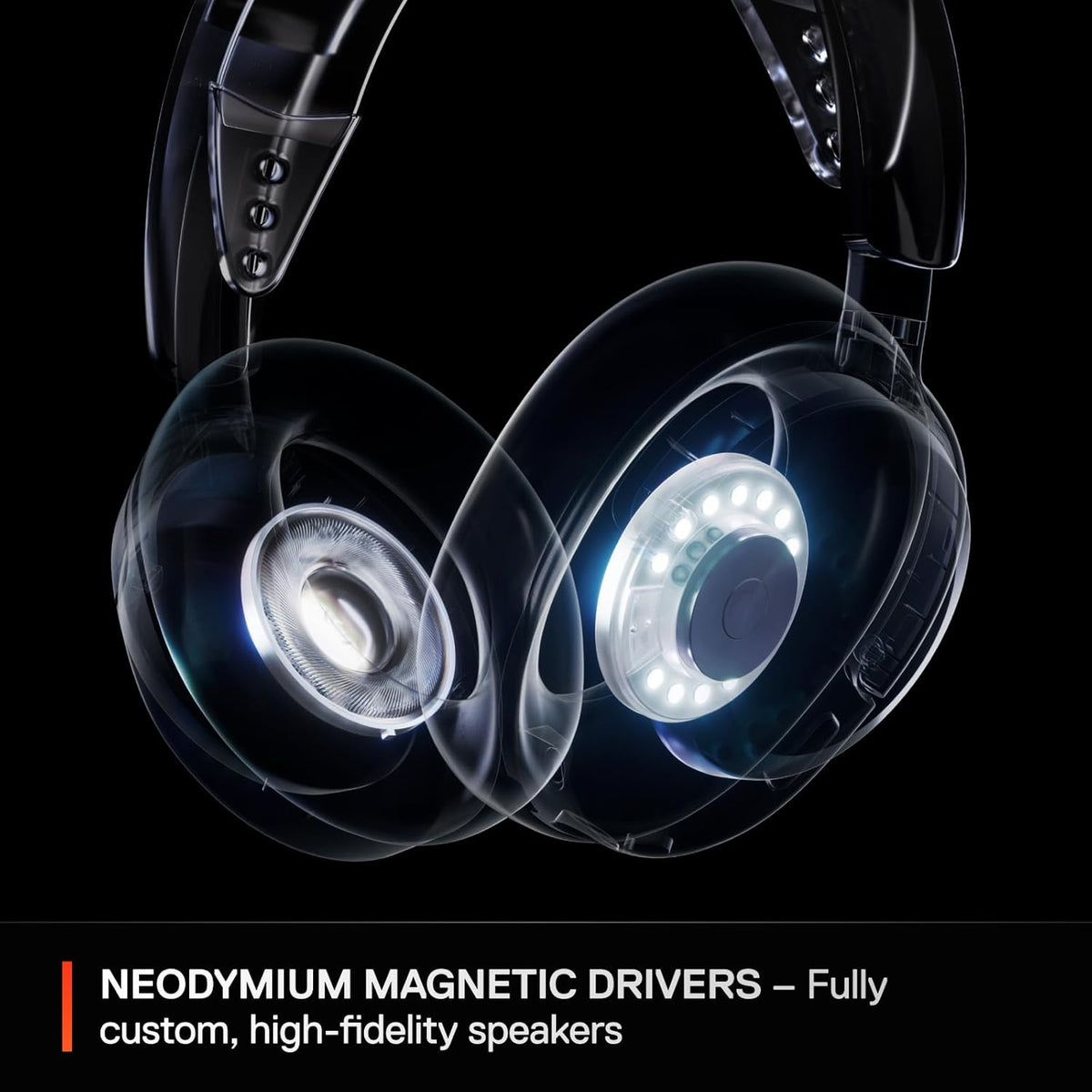 SteelSeries Arctis Nova 3P Wireless Multi-Platform Gaming Headset — Mobile App Control — 40 HR Battery — Neodymium Magnetic Drivers — 2.4GHz/Bluetooth — PS5, PS4, PC, Switch, Mobile — Aqua