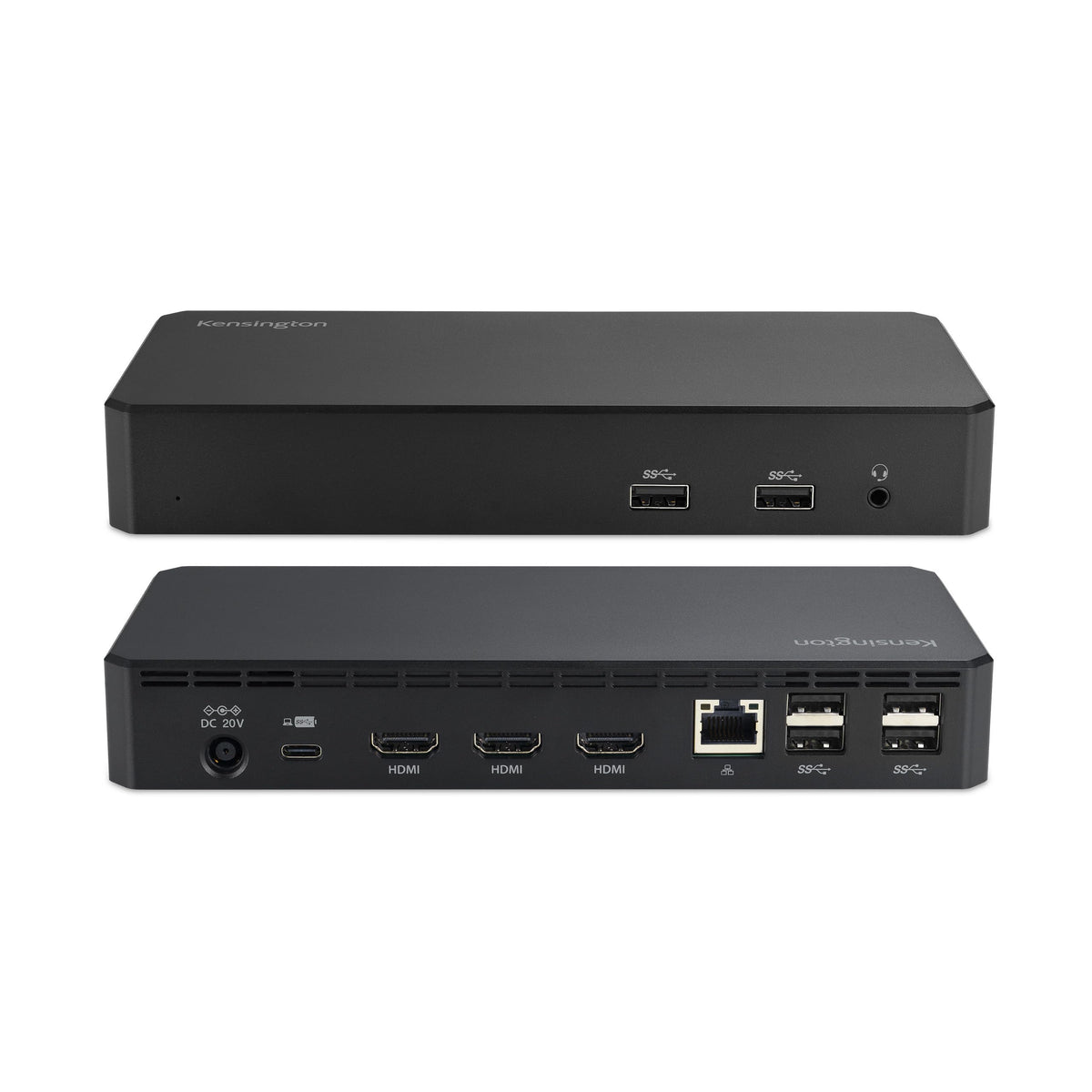 Kensington SD4760P 11-in-1 USB-C Docking Station Triple Monitor DisplayLink Docking Station, 3xHDMI, 100W Charging for Laptop, 6xUSB A, Ethernet