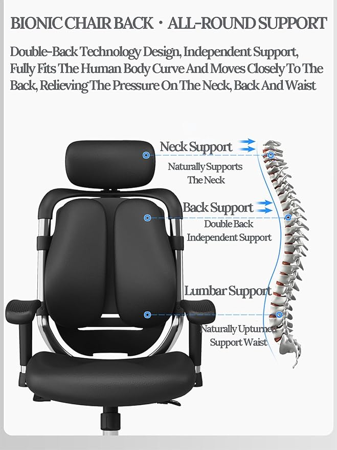 JSWHYBD Gaming Chair with Footrest Office Chair High Back Ergonomic Computer Chair with Lumbar Support Task Chair Reclining Computer Chair Gaming Video Brown