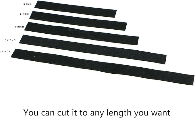 Saisn Reusable Fastening Tape Cable Ties 3/4 Inch Double Side Hook Roll (25 Yard, Blue)