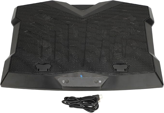 Height Laptop Cooling Pad Notebook Cooler with 8 Powerful Fans 5 Ergonomic Stand for Gaming Laptops Portable USB Laptop Cooler Laptops
