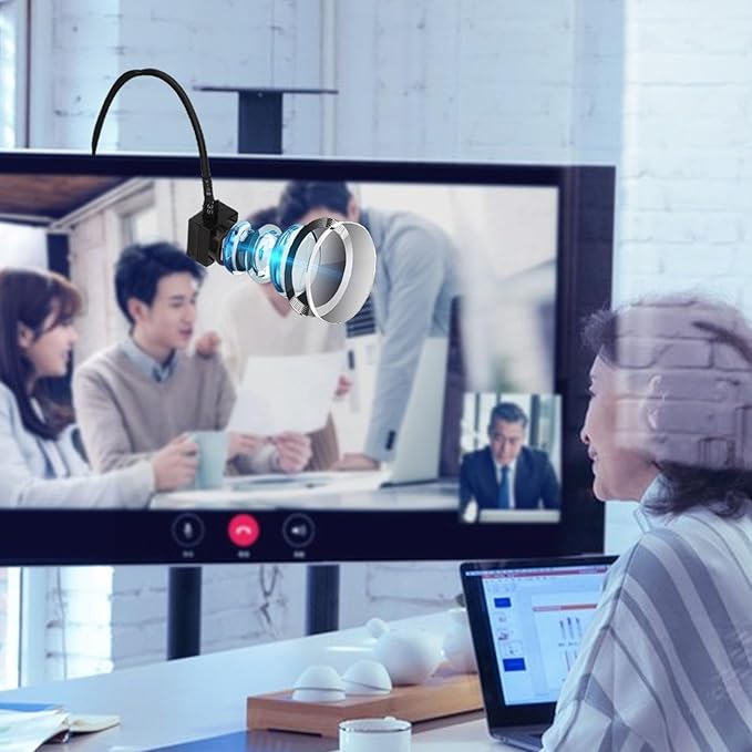 USB HD Webcam with Built in Microphone Full HD 8MP Type C Webcam Auto Focus USB Web Camera for Live Streaming Meeting Online Video Zoom