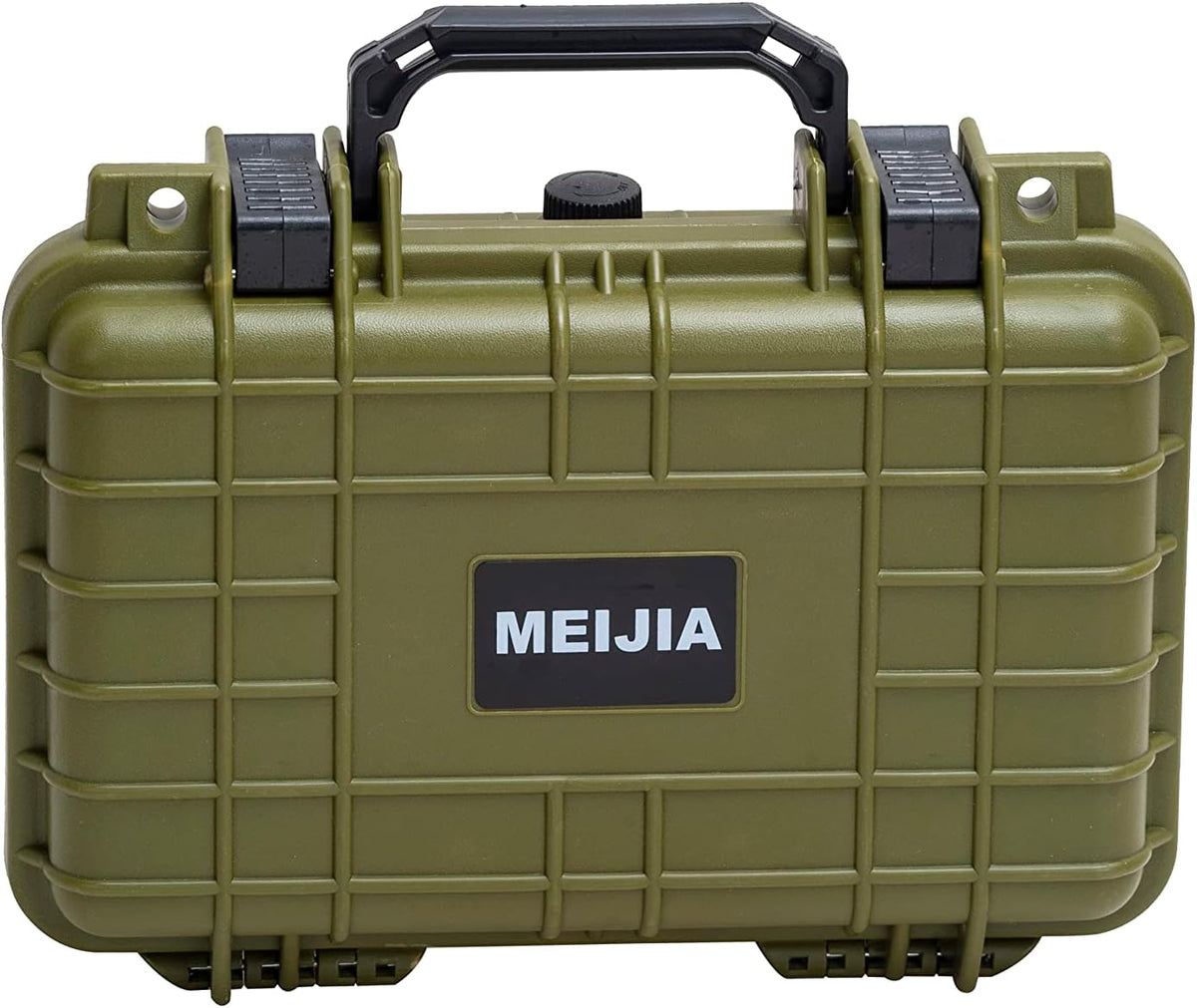 MEIJIA Portable All Weather Waterproof Protective Hard Case, Small Camera Case,Dry Case with Customizable Foam,Fit Use of Drones, Camera,Equipments, 11.65 ”x8.35”x3.78”