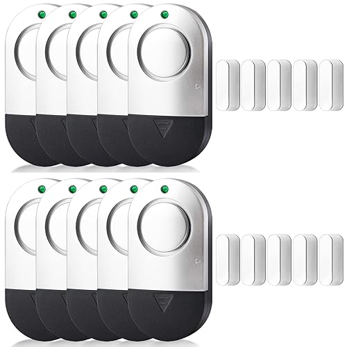 Window Door Alarm, Toeeson 120DB Pool Alarm for Kids Safety, Door Chime for Store Home