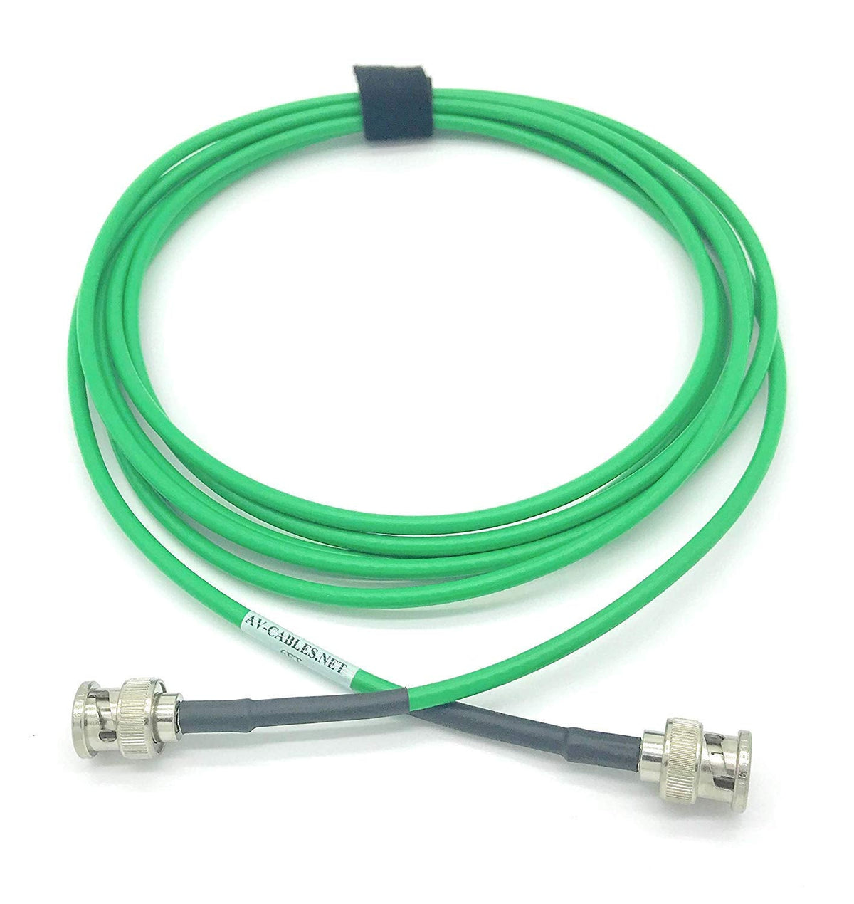 AV-Cables 3G/6G HD SDI Mini RG59 BNC Cable - Belden 1855a (3ft, Green)
