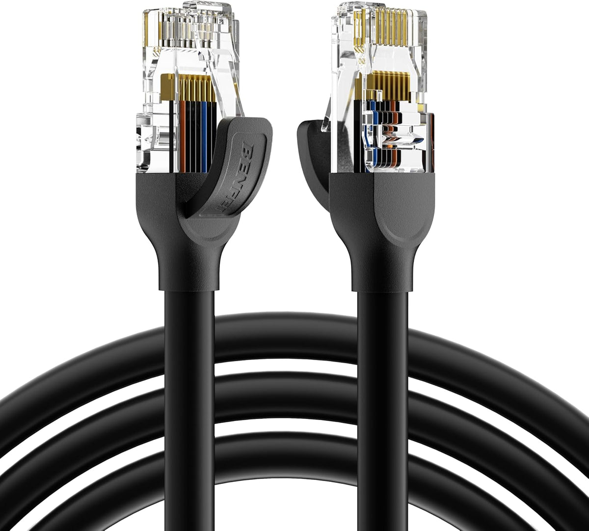 6 10ft, 250MHz 10Gbps RJ45 10/100/1000/10000 BENFEI Cat Ethernet Cable Network Cable, LAN Cable for Mbps Network