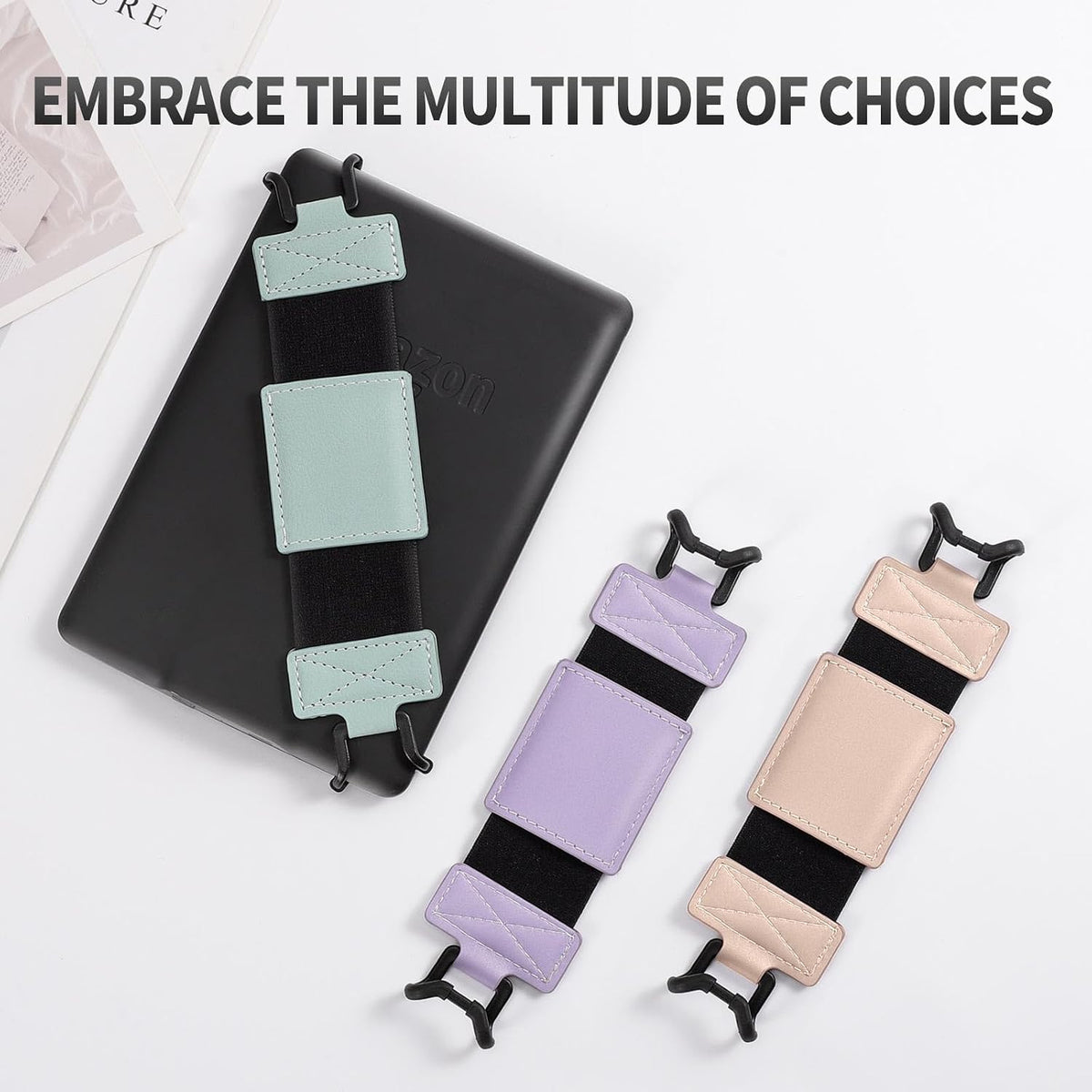 6-8" MoKo Soft Hand Strap for Kindle eReaders & Fire Tablet - Compatible with Kobo/Voyage/Lenovo/Sony E-Book Readers