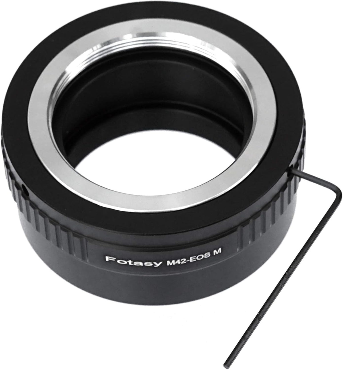 Fotasy M42 M42 M42 M1 M2 M3 M5 M6 M6 M10 M50 M100 M200 Adjustable Lens to Cannon EF-M Mount Adapter, EFM, EOS M