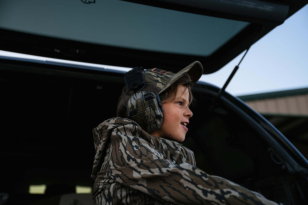 Walker's Razor Slim Ultra Low Profile Compact Design Adjustable Range Shooting Hunting Hearing Protection Electronic Earmuffs