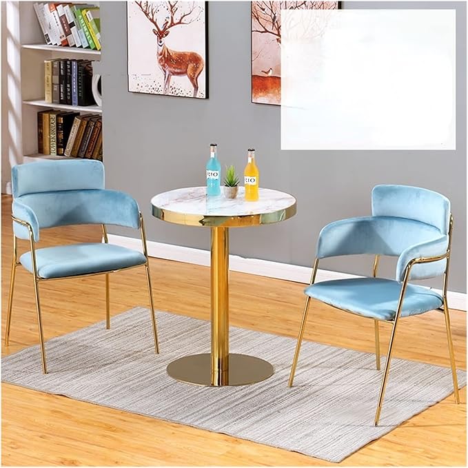 Adjustable Office Computer Chair with Armrest Living Room Chairs Dining Chair for Kitchen Home Furniture Sofa(Gray)