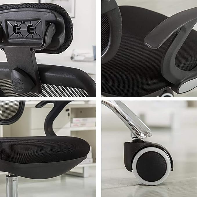 Office Chair Gaming Chair Computer Chair Breathable Mesh Recliner Chair Gaming Chair for Men AdultsHigh Back Computer Chair Executive Swivel Chair Height Adjustable Desk Chair with Lumbar S