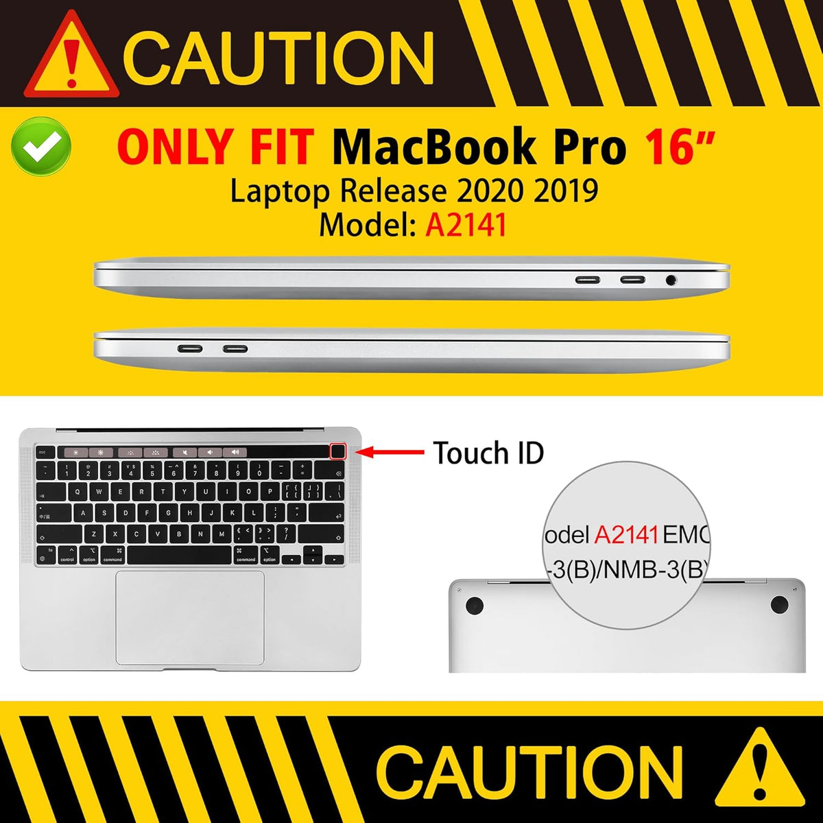 for MacBook Pro 16 inch Case 2019 2020 Release Model A2141, Plastic Hard Shell Cover with Keyboard Cover & Screen Protector for MacBook Pro 16 inch with Touch Bar & Touch ID, Star Bow