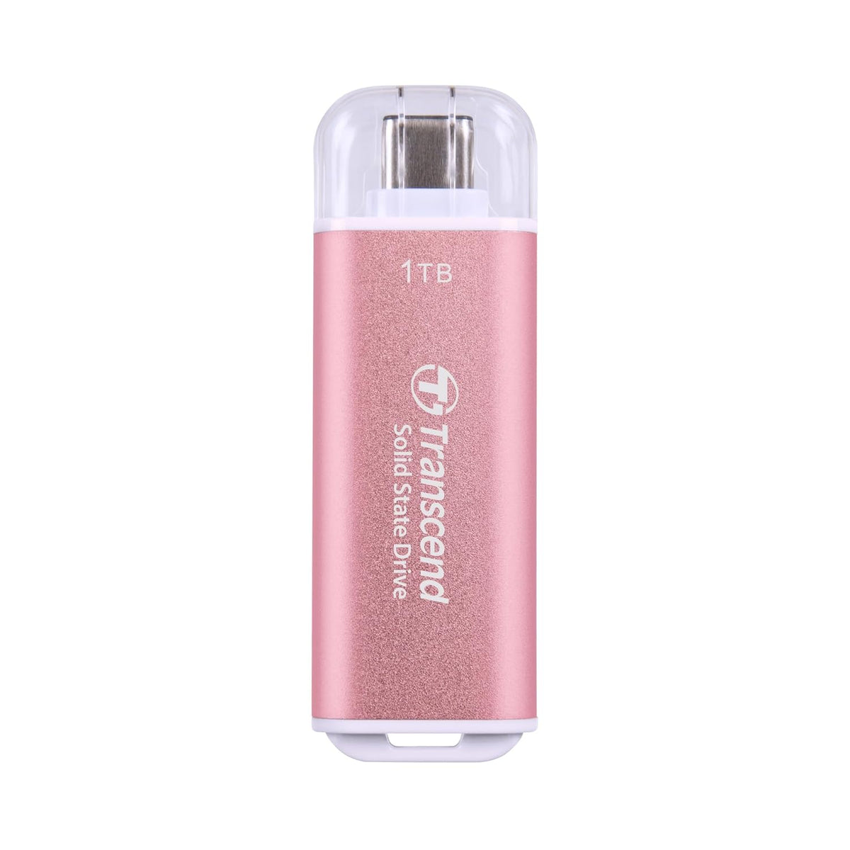Transcend 1TB External SSD, USB 3.2 Gen2, Up to 1,050MB/s, Portable SSD with Type C, for Steam Deck, ROG Ally, MSI Claw, Windows & Mac, iPhone, iPad, Android, PS5, Xbox, Smart TV, Pink
