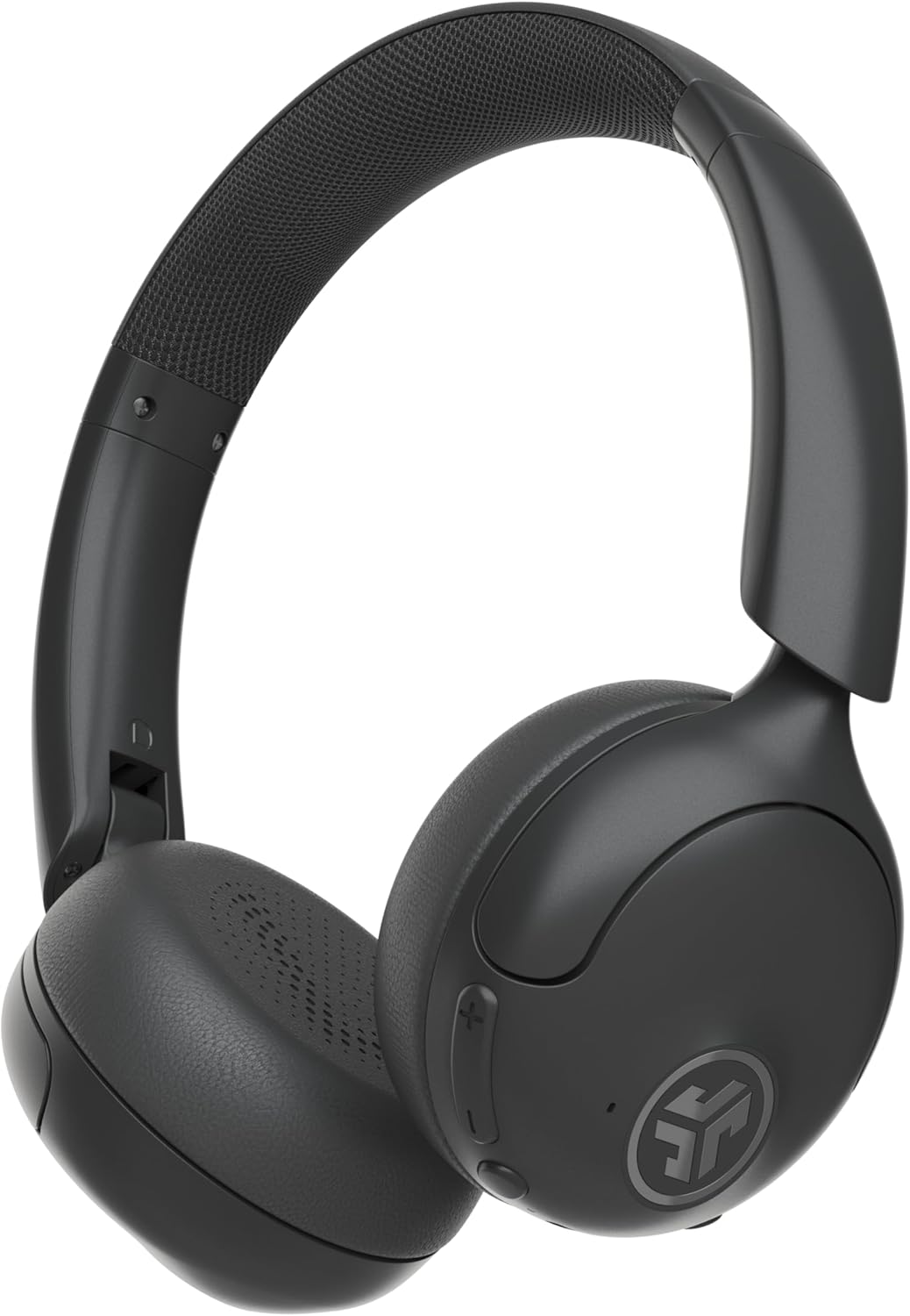 JLab Go Lux ANC Wireless Headphones, Graphite, Hybrid Active Noise Cancelling, Premium On-Ear Bluetooth Headset, Customizable Sound, Be Aware Mode, Cloud Foam Comfort, Multipoint Connection