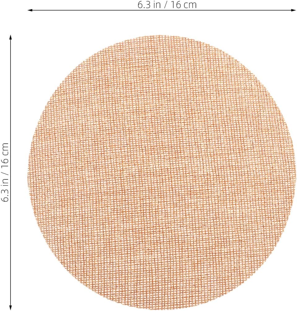 6.29In ULDIGI Round Ceiling Light Cover Anti-Glare Lampshade Diffuser Plate for Chandelier and Pendant Lighting Soft