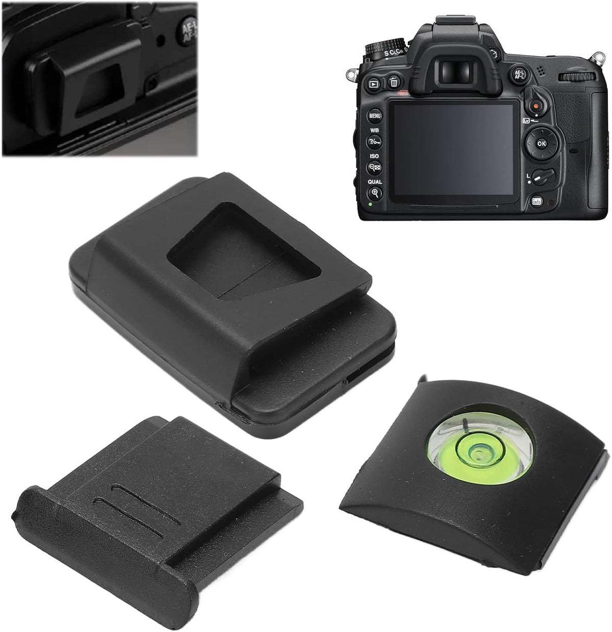 Eyecup,DK5 D7000,D3200,D3100,D5100,D5000,D90 Hilitand Viewfinder Camera Eyecup Eyepiece Viewfinder Protector,with Cold