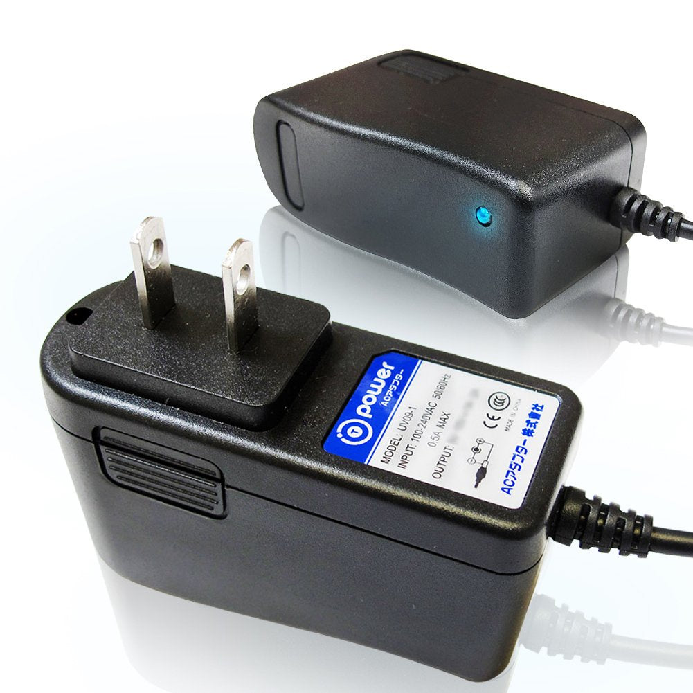 T-Power Charger for 7.5V Netgear ProSafe FS105 SPH150D SPH200D WG602v3 WG602 v3 5-Port Fast Ethernet Switch Router AC DC Power Charger Supply Cord