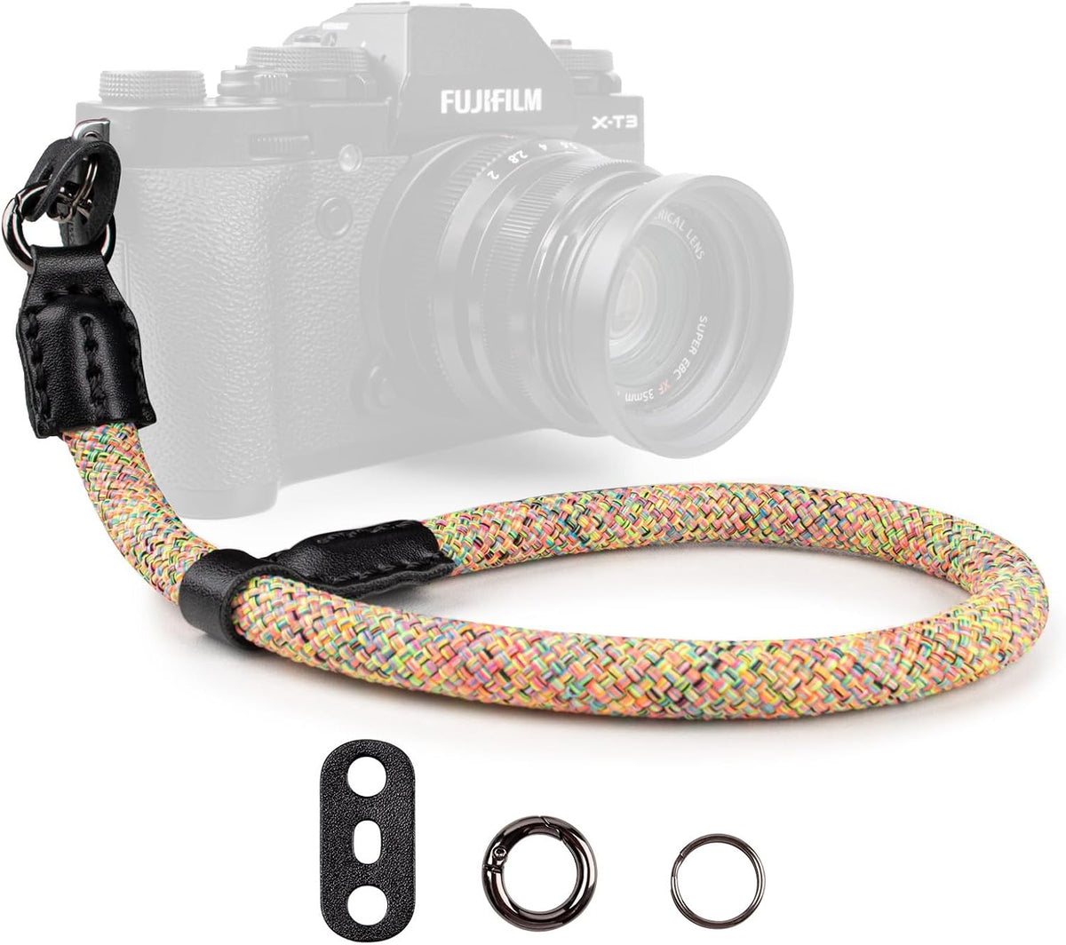 A6400 A6000 A7 X100V Z30 R6 R7 R8 R10 VOVMOEYA Rope Camera Wrist Strap,Camera Hand Strap Compatible with IV