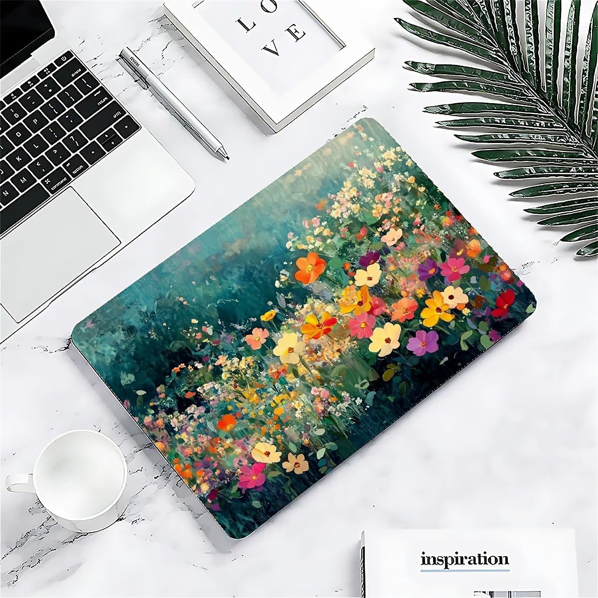 Compatible with MacBook Air 13.3 13.6 Inch Case 2022 2021 2020 2019 Plastic Hard Shell Case Cover,13.3 Pro(A1706/A1708/A1989/A2159/A2289/A2338), Spring Flowers