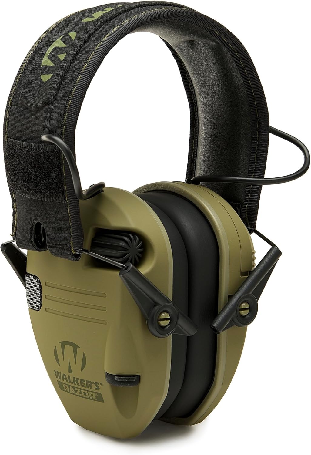 Walker's Razor Slim Ultra Low Profile Compact Design Adjustable Range Shooting Hunting Hearing Protection Electronic Earmuffs
