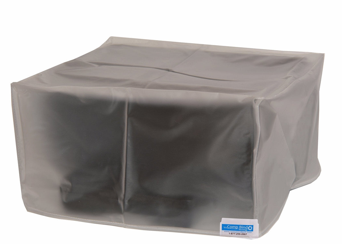 Comp Bind Technology Dust Cover Compatible with HP LaserJet Pro MFP M277DW All-in-One Color Printer, Clear Vinyl Anti Static Cover Dimensions 16.6''W