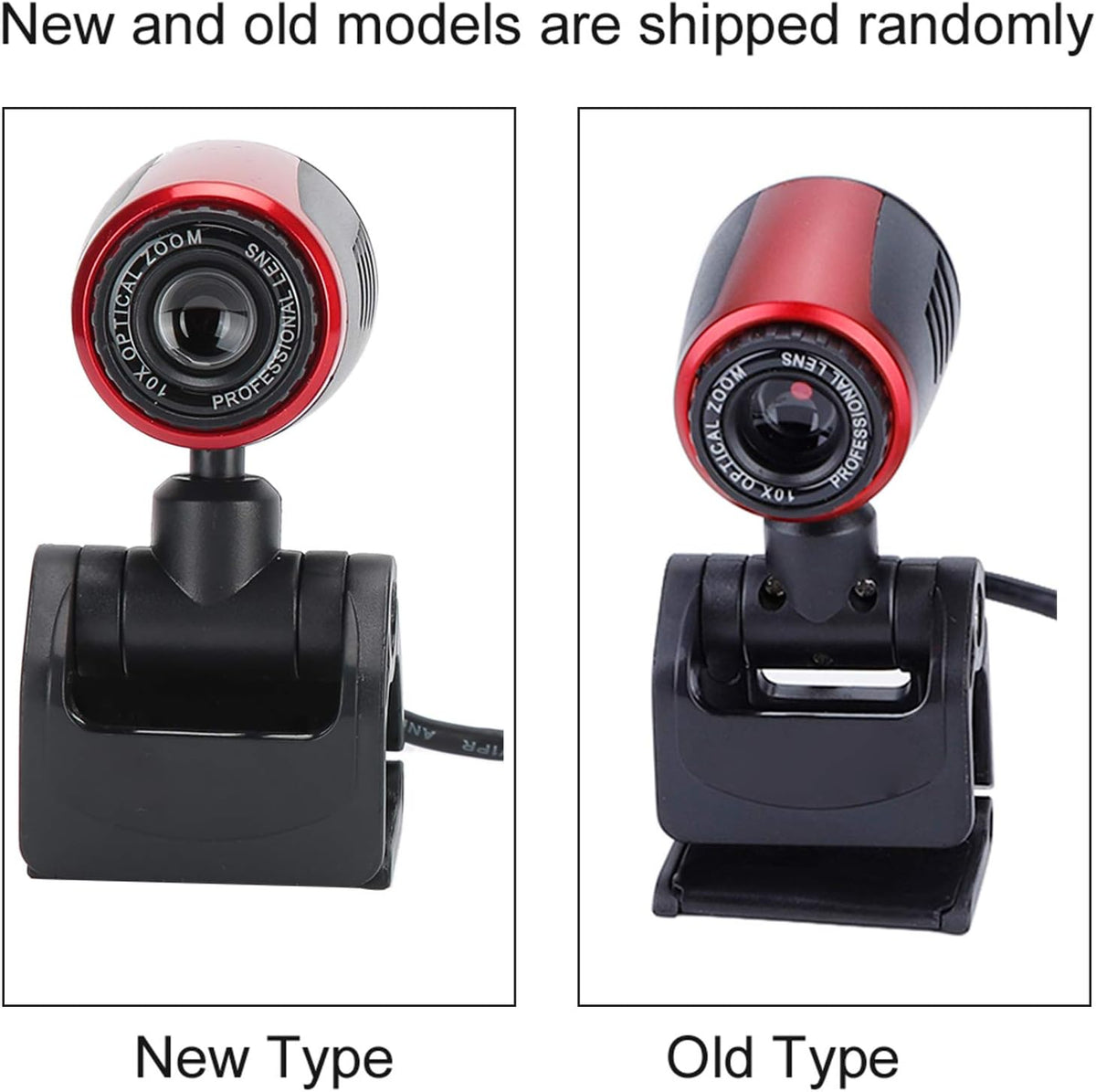 ASHATA 0.3MP 360 2000 32bit Webcam for Computer, Degree Web Camera Cam with Mic for PC Laptop for Skype/for MSN