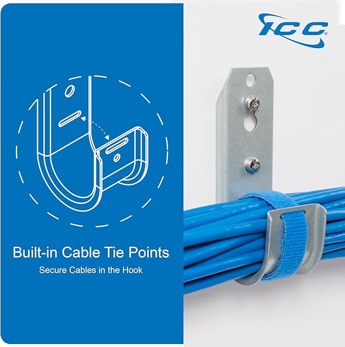 ICC J-Hook in 25 Pack (Wall Mount, 2 in)