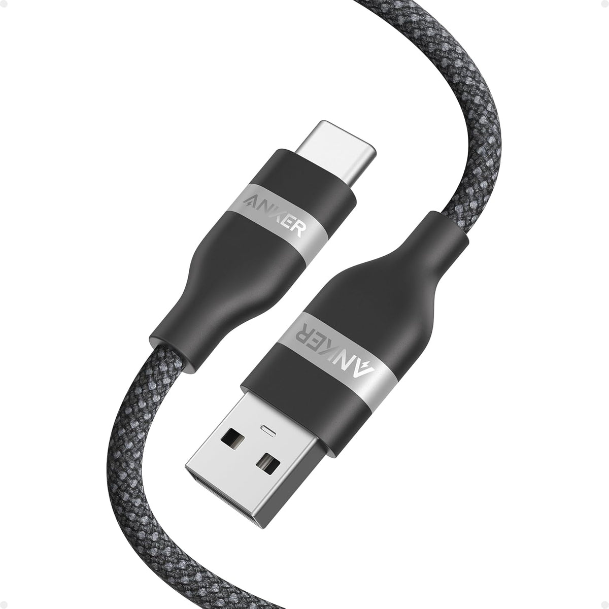 17 16 Note20 (3FT, Anker Car Carplay Cable for iPhone Pro Max Plus, Upcycled Braided USB A to USB C Car Charger Cord